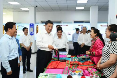 习近平:各民族要一起推动中华民族的发展