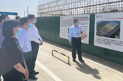 落实国家“双碳”政策 助力绿色转型发展 自治区政协副主席安润生一行莅临中国银行金融科技中心和林格尔新区项目视察指导工作